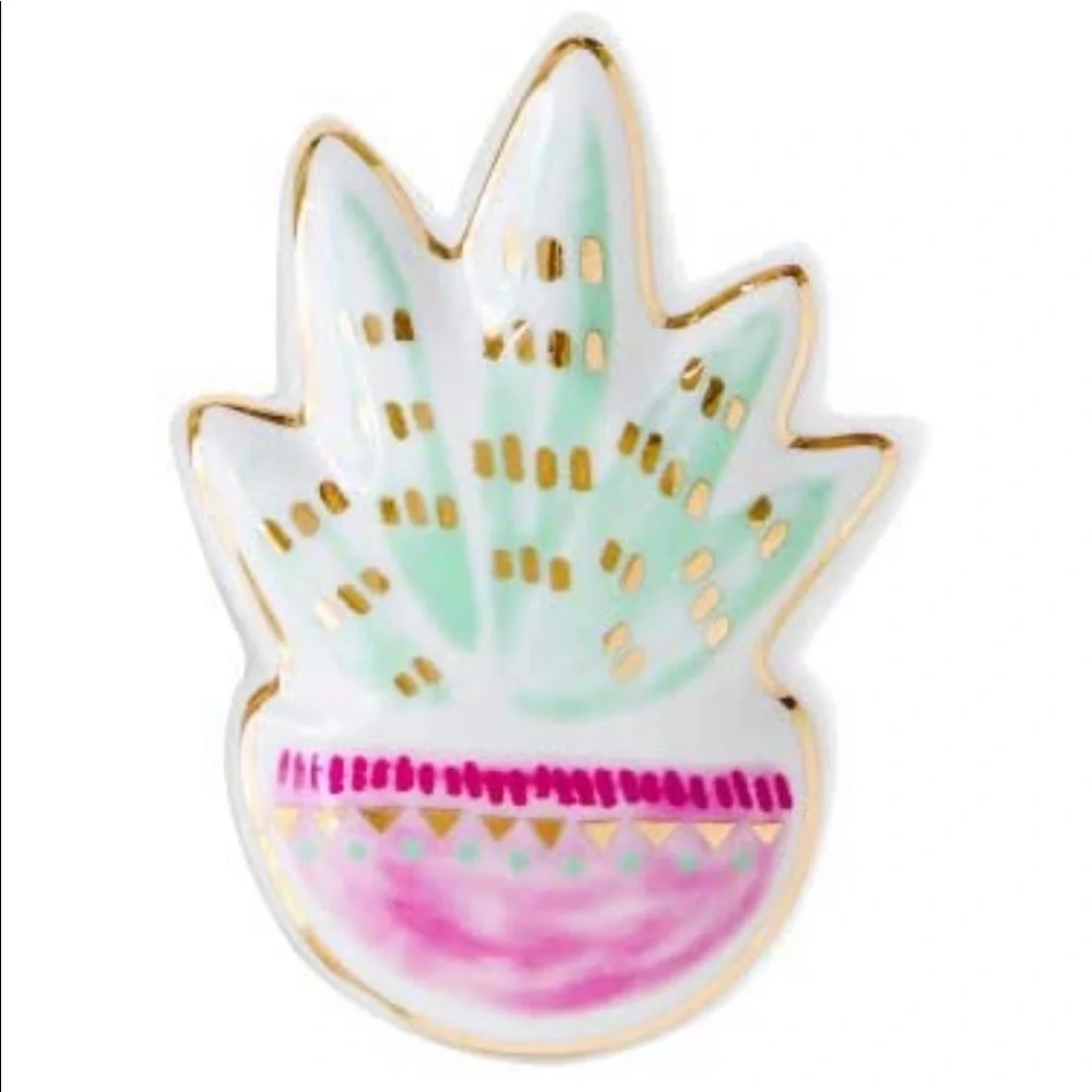 SUCCULENT TRINKET TRAY NWT